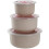 Plastic Mixing Bowls with Lids 3-Piece Set 1