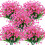 Flores artificiales resistentes a los rayos UV (8 ramos) 1