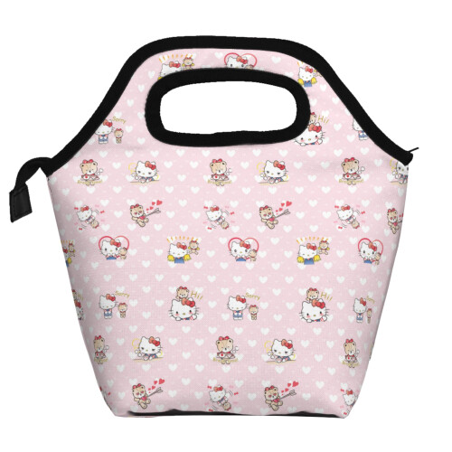 Hello Kitty insulated lunch bag polyester foldable 1 piece