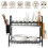 Two-Tier Kitchen Dish Drainer with Drip Tray 1