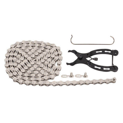 8 Speed Hollow Chain Kit with Pliers