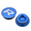 RISK MTB Crankshaft Dust Cap Blue 8