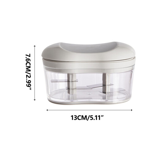 Presse-ail manuel en acier inoxydable (1 pièce) 2