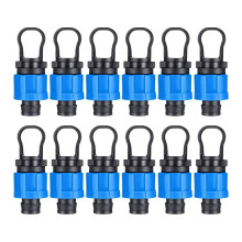 Bouchon d'extrémité pour irrigation goutte à goutte 1/2 pouce, 12 pièces