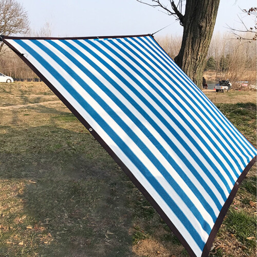 Voile d'ombrage rectangulaire d'extérieur avec protection UV