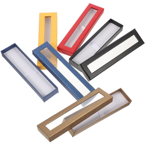 5Stk Papier Stiftebox Bunt Stifthalter Geschenkverpackung