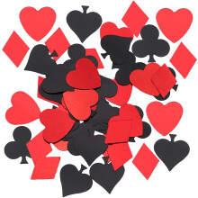 1Ensemble Confettis Poker Décor Table Pour