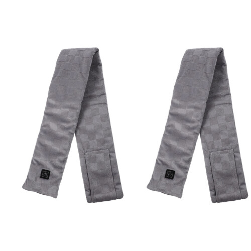 2Pièces Écharpe Chauffante Hiver Et Élégance