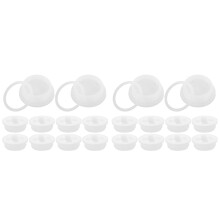 20Pièces Bouchons Filetés Blancs Pour Baril Bidon Gallon Résistants