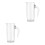 2Pièces Carafe À Vin Transparent Pièce Élégante Pour Usage 1