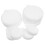 10Ensembles Couvercles De Fûts Plastique Blancs Caps Industriels 1
