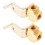 2Pcs Car Brake Line Tee Splitter Brass Multi 1