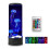 Veilleuse lampe à lave LED 7 couleurs changeantes noire 2