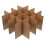 6Pcs Lightweight Stemware Dividers for Moving Boxes with Grid Design 1