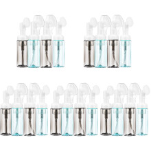 20Pcs Foam Bottles Transparent Travel Pump Dispenser for Soap Lotion