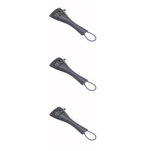 3St Viool Tailpiece Met Tailgut, Zwart Metalen Instrument Accessoire