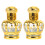 2Pcs Leakproof Glass Roll on Bottles for Essential Oils Portable Clear 1