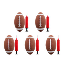 5Sets Durable PVC Kids Football Chocolate Toy for Practice and Play