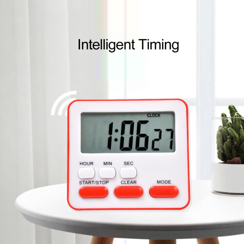 Magnetic Kitchen Timer Digital Large Display 1 Piece 2