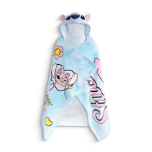 Lilo & Stitch Poncho Towel (Girls Blue)