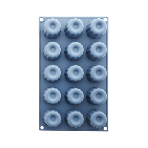Jacenvly Christmas chocolate mould silicone 15-cavity 2