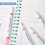 Fluorescent 6-Line Linear Marker Pen Set 1