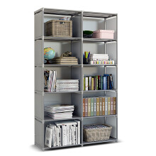 Modern 10 Cube Bookcase Organiser