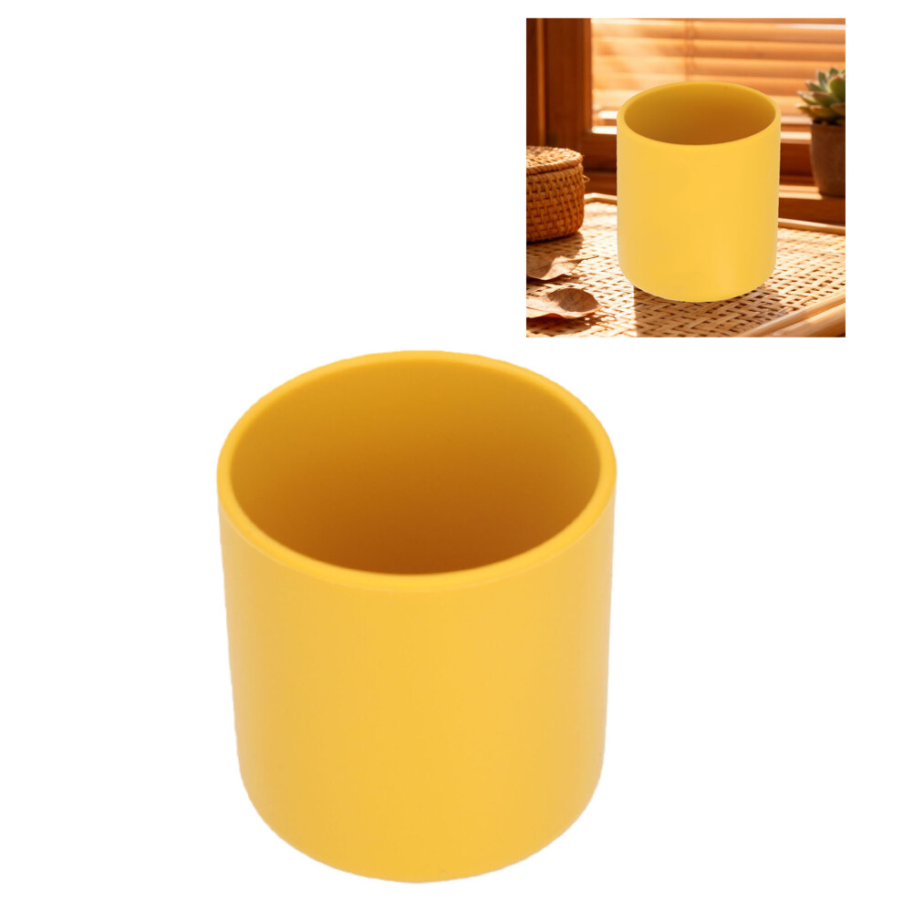 Food Grade Silicone Baby Cup Yellow