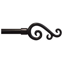 Urbanest verstellbare Rollgardinenstange, Bronze, 71-122 cm