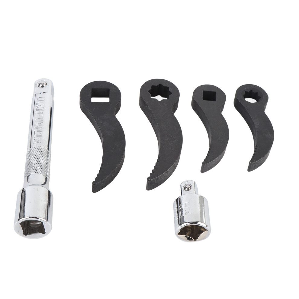 1/2 3/8in Double Square Pry Bar Wrench Adapter Kit