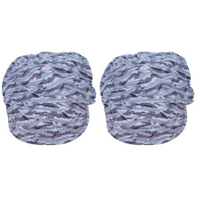 2Pièces Casquettes Protectrices Soudeur Ajustables En Coton Gris