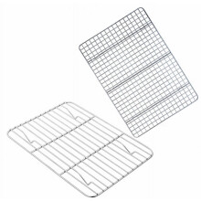 Rejilla de refrigeración de acero inoxidable Roofei, 8,7 x 6,3 pulgadas, paquete de 2.