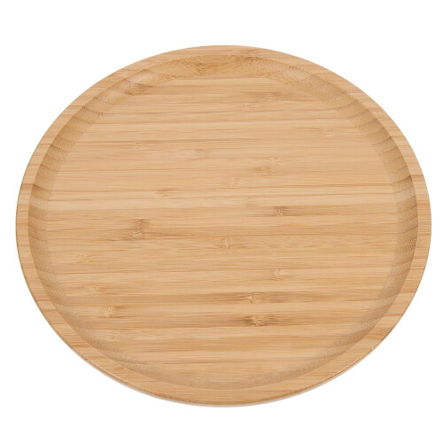Bamboo serving tray for fruit and pastries 1 piece