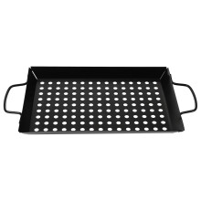 Grillpande i rustfrit stål til grill og grøntsager