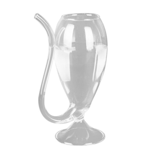 Taça de coquetel Vampire, transparente e resistente ao calor.