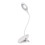 Lampe de chevet LED avec clip et design pliable 1