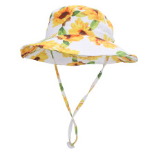 Soft Breathable Sun Hat for Baby Girl Flower