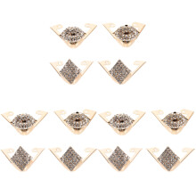 6Paires Embouts En Fer Pour Réparation Talons