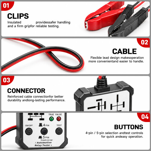 Universal 5 Slot Relays Checker With Overload Protections Auto 1