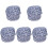 5Pcs Protective Cotton Welders Caps Adjustable Dark Grey Welding Hats 1