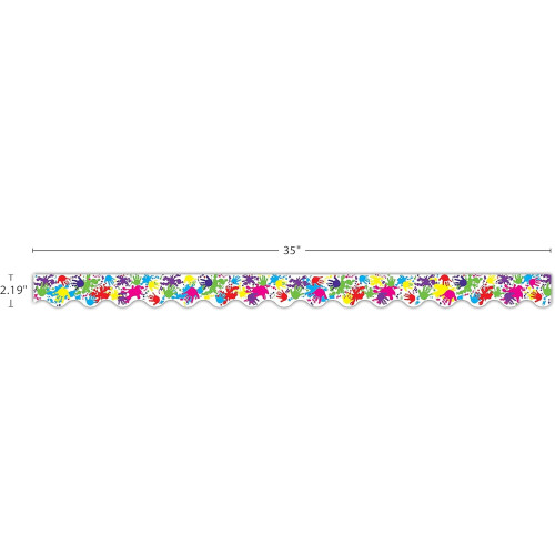 2 pièces de bordure Helping Hands, multicolore (4138) 2