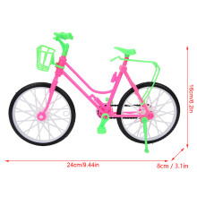 Safe Plastic Doll Bicycle Toy