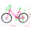Safe Plastic Doll Bicycle Toy 1