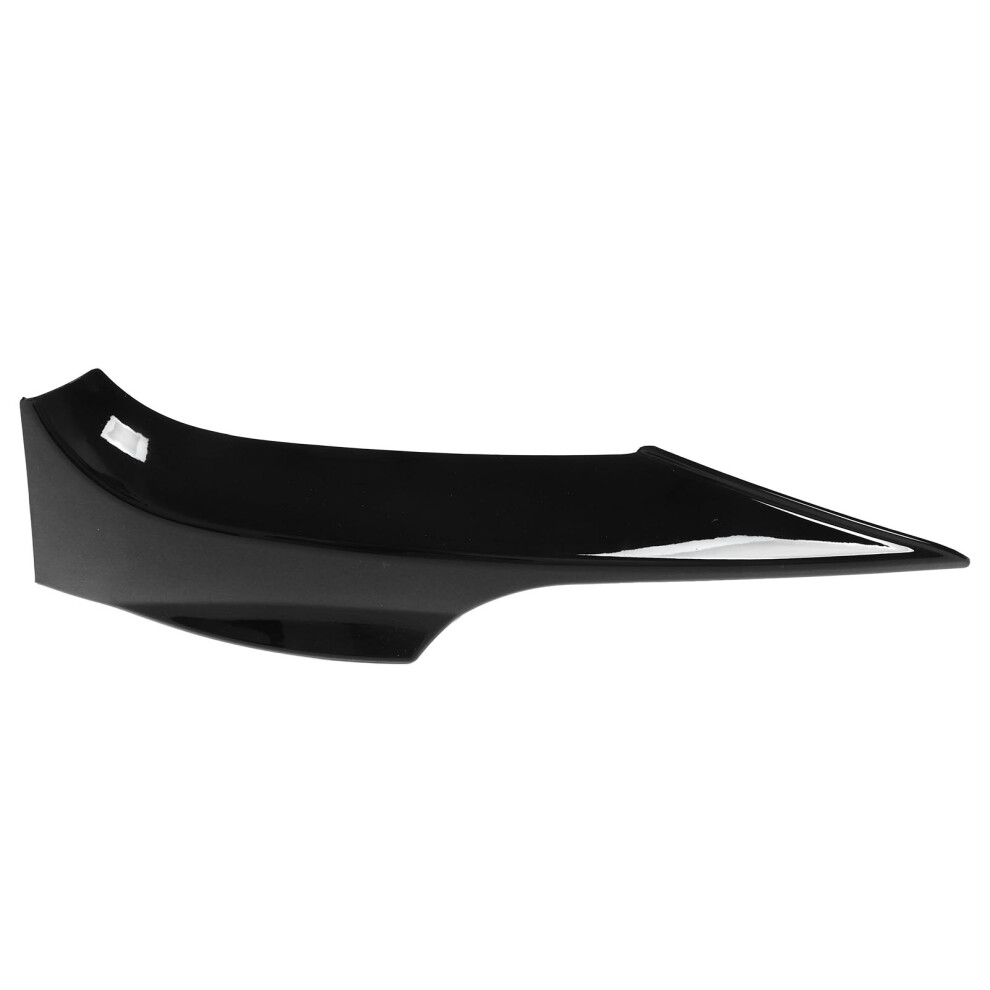 2Pcs Glossy Bumper Lip Spoiler E92 E93 M Black 7340572765048