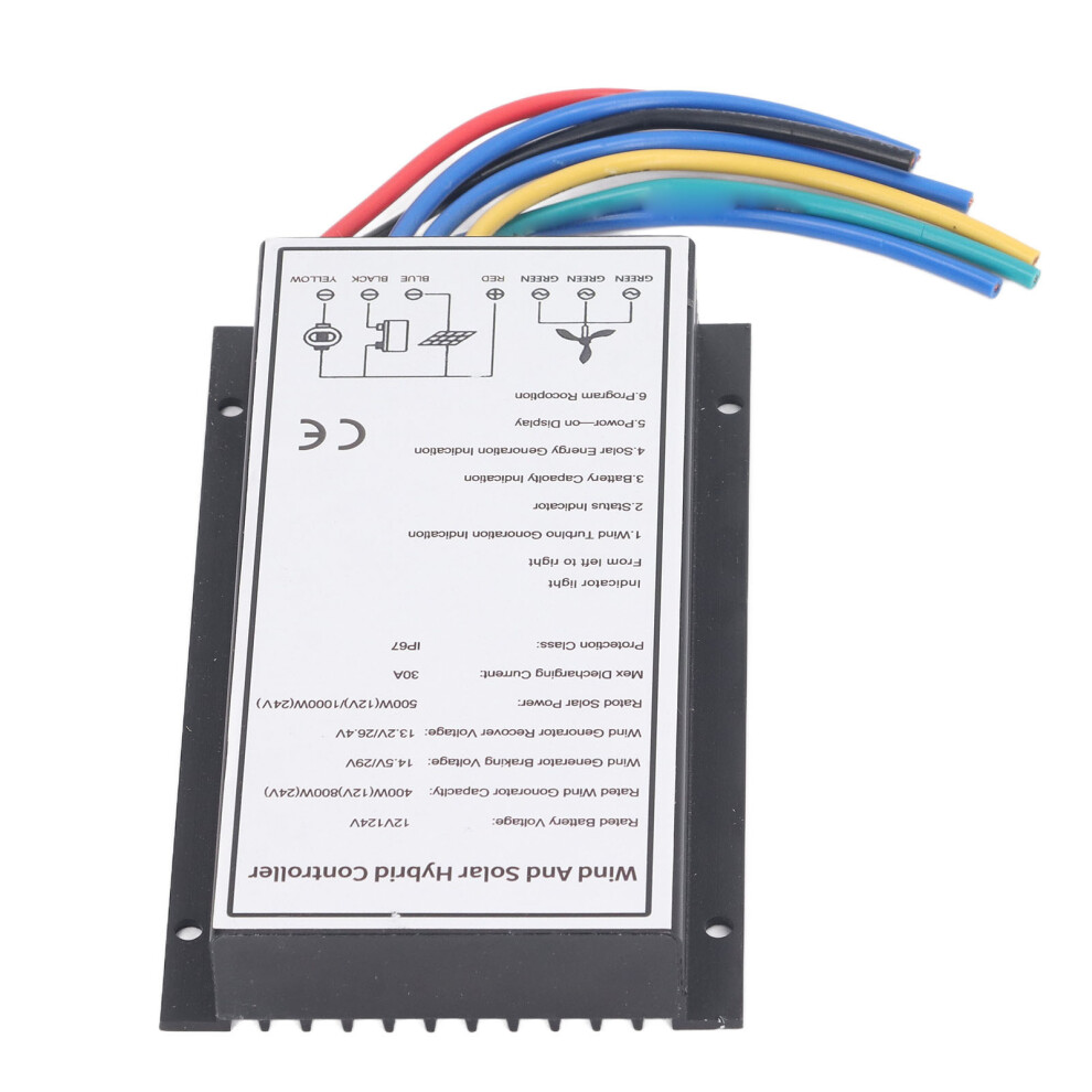 30A Hybrid Charge Controller Wind Solar