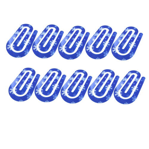 10Pcs Multipurpose Acrylic Bookmarks Clip Decorative Book-12