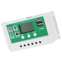 50A Battery Charge Controller Solar LCD UK