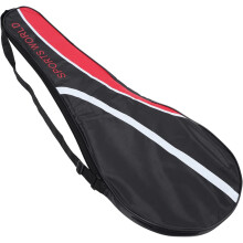 Badminton Case Storage Bag Oxford Fabric Black Red Sturdy Convenient for Daily