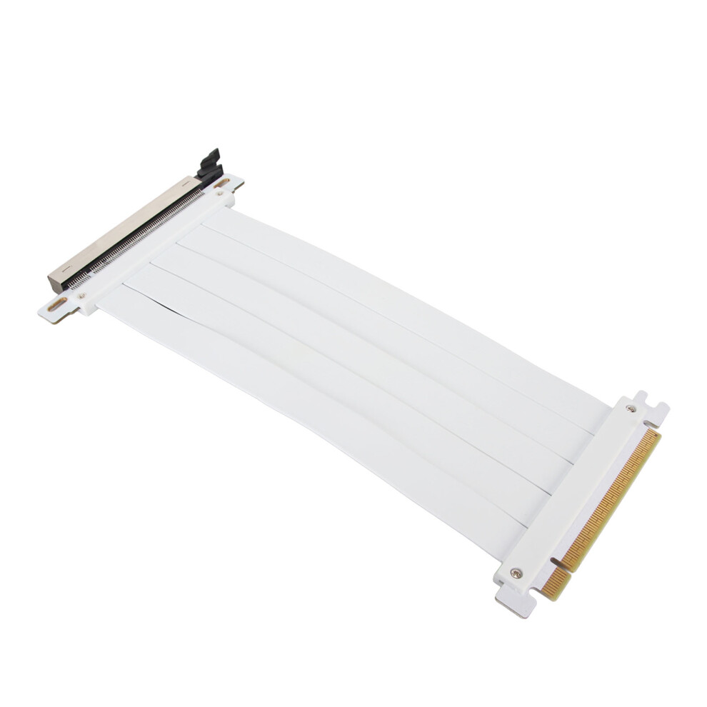 Pcie 4.0 X16 30Cm Riser Cable White 7340572934369