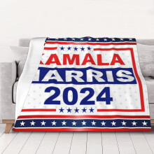 Kamala Harris 2024 polár takaró, 152x137 cm